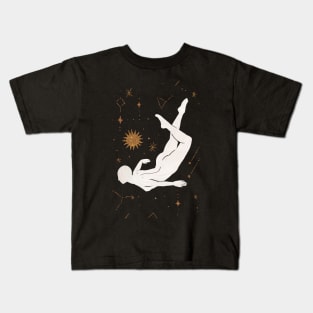 Astro Celestial Feminine Abstract Bodycare Prints Kids T-Shirt